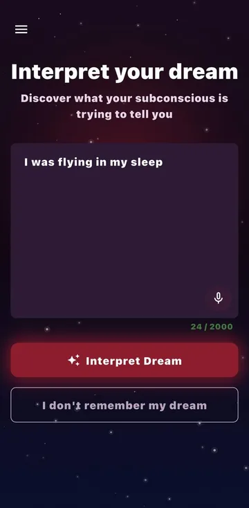 Décrivez votre rêve